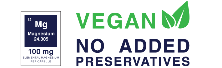 CLEPON Magnesium Glycinate vegan no preservatives